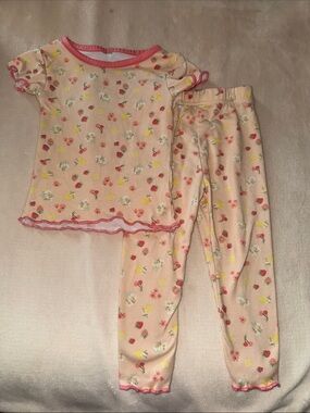 Le Top bebé Short Sleeve Pajama Set